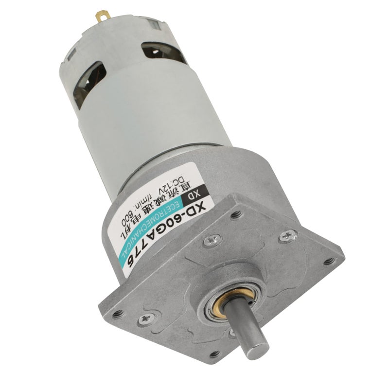 XD DC Motor 35W 12V 24V Low Speed High Torque - Metal Gear Pure Copper Wire Coil DC Gear Motor for Office Automation Home Automation - Image 3