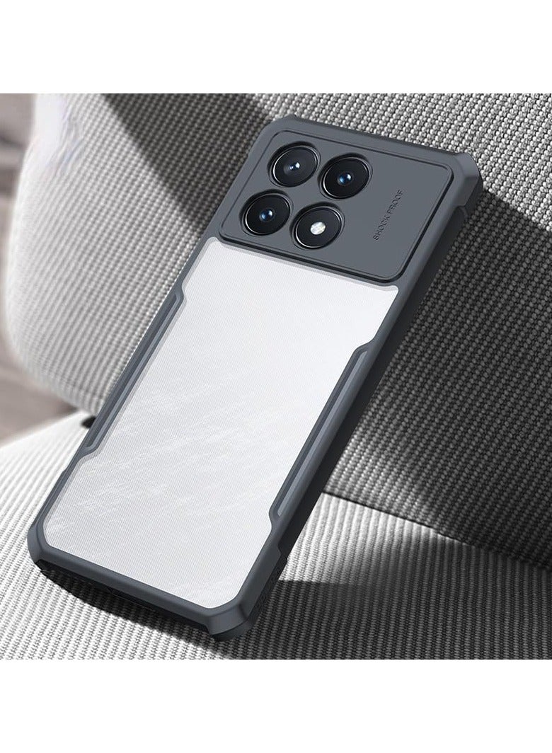 general Compatible with Xiaomi Poco X6 Pro 5G Case,Transparent Phone Cover Shockproof Bumper Protective Shell Clear Cases for Poco X6 Pro - Image 5