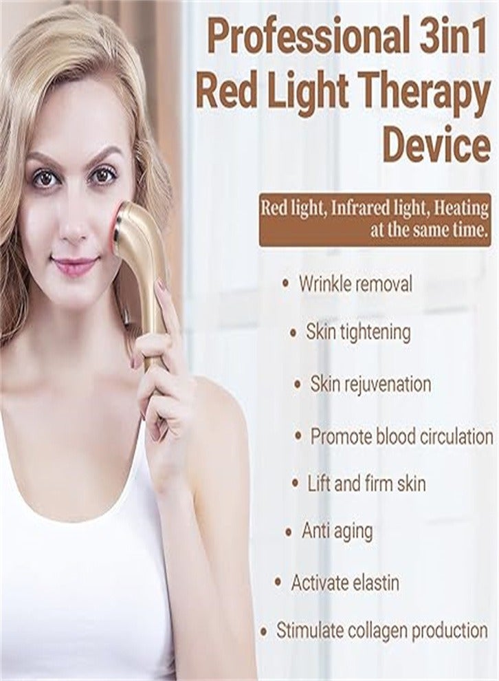 Beauty salon home photon rejuvenation instrument intelligent infrared photon beauty constant temperature hot compress small iron beauty instrument - Image 5