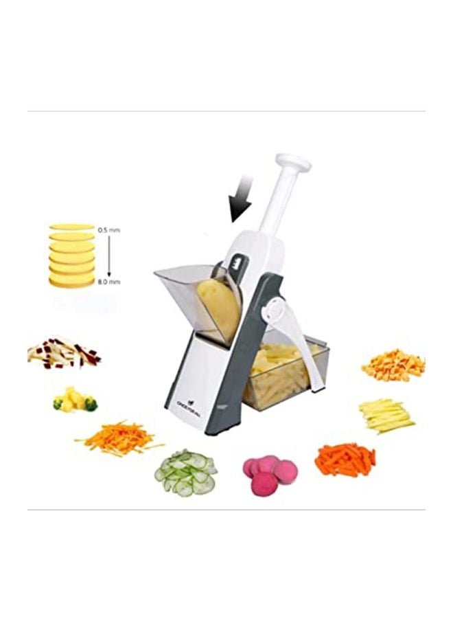 Generic - Mandolin Vegetable Slicer Adjustable Potatoes Onion Chopper Safe Vertical Dicer Fruit Multifunctional - Image 1