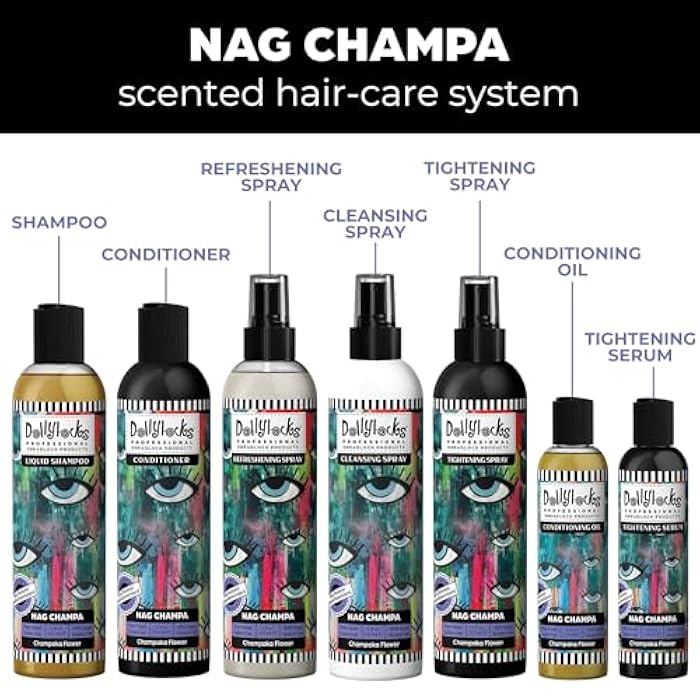 Dollylocks Lightweight Hydrating Conditioner | Plant-based Residue + Paraben-free Vegan | Curly Hair, Extensions, Locs, Dreadlock Moisturizer | Nag Champa | 8oz - Image 5