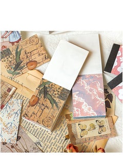 Y&D Vintage Scrapbook Paper, Stationary Paper Planner Notebook Letter Note Writing Decorative Dairy for Arts Crafts Scrapbooking Aesthetic Room Decor Diary Album, 3 Styles  - Image 3