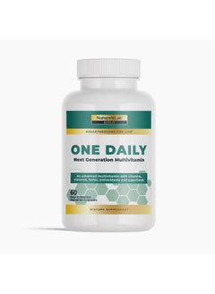 Nature's Lab Nature's Lab Gold One Daily Multivitamin - Contains 19 Essential Vitamins & Minerals including Vitamin C, D3 & Zinc - 60 Capsules (2 Month Supply)  - Image 1