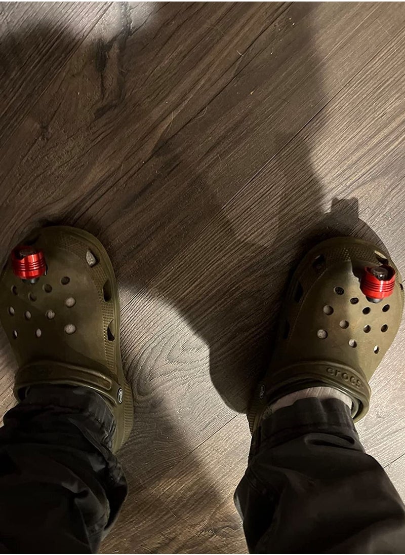 Excefore 2Pcs Croc Lights Croc Headlights for Croc Accessories LED Lights for Crocs Glow for 72 Hours in The Dark Croc Shoes Accessories Charm for Adults and Kid  - Image 2