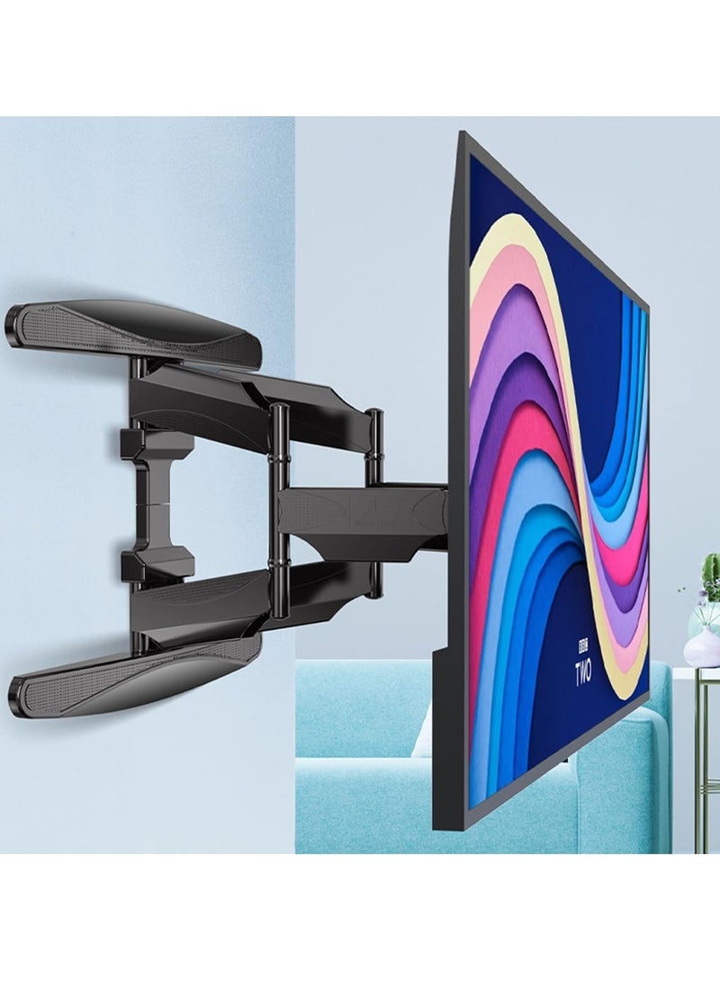 أن بي نورث بايو حامل أن بي نورث بايوP65 للشاشات من 40 - 85 بوصة بحد اقصى 68.2 كجم من نورث بايو - تصميم يثبت على الحائط بذراع مزدوج قابل للامالة والدوران - 600 × 400 ملم - NB-P65 - Image 4