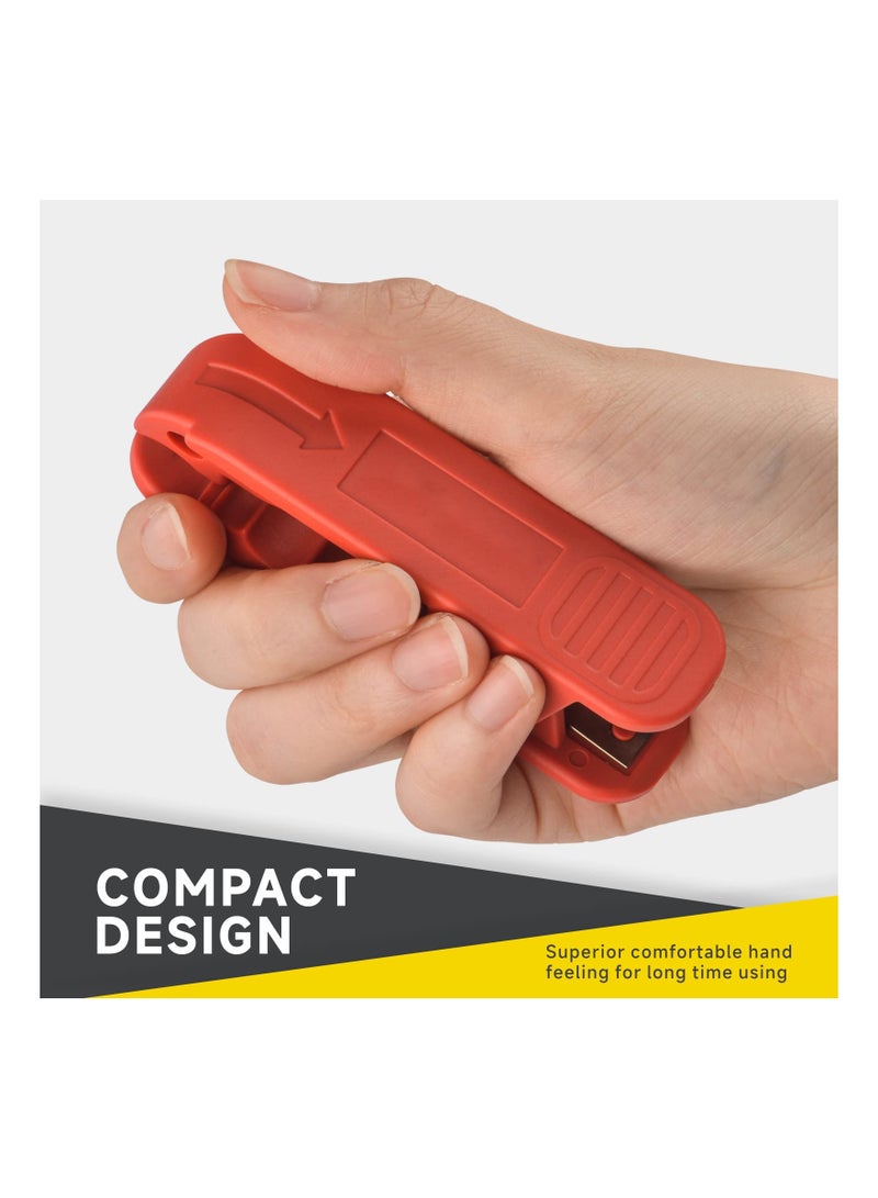 SOLARAE Round Cable Stripper Round Cable Slitter Cable Jacket Stripper Wire Stripping Tool for Fast and Precise Jacket Removal Wire Stripping Tool - Image 3