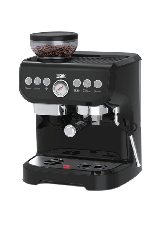 Espresso and Cappuccino Maker -With Coffee Grinder - 1560 Watt - 19 Bar - XPICG-995 - pzsku/ZE59A480DC2FDC56406F3Z/45/_/1720255850/d4855f97-d902-4d63-8e76-37f4d1056003