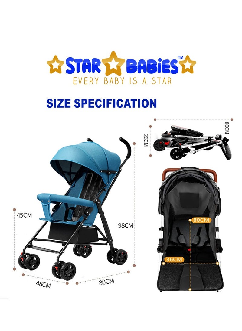 Star Babies - Pack of 2 (Baby bed 3 in 1 with Baby Carrier - Grey/Red - Image 3