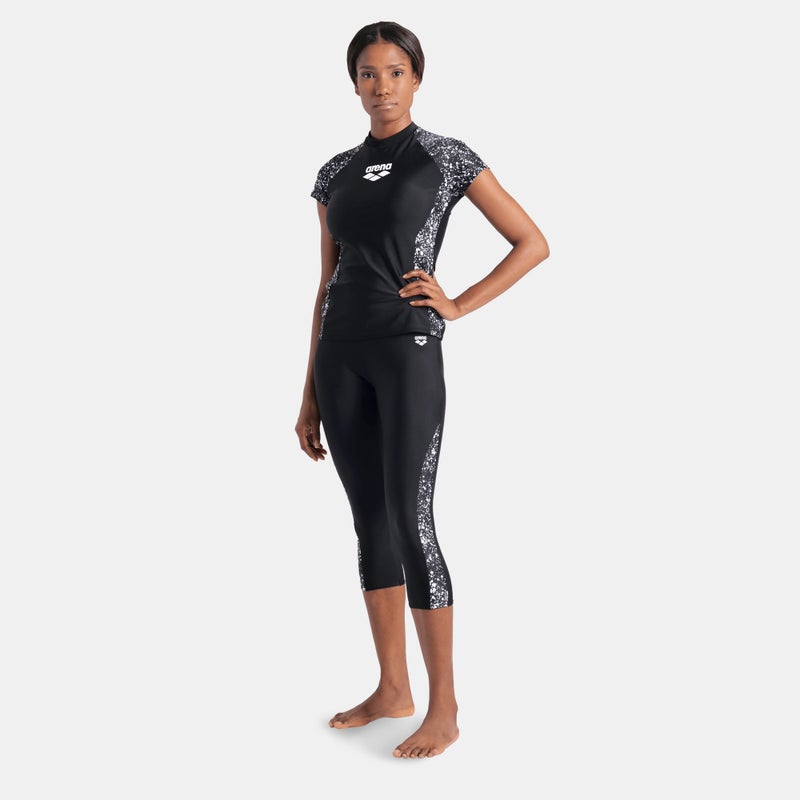 arena Women's Modesty 3/4 Swimming Leggings - Image 3