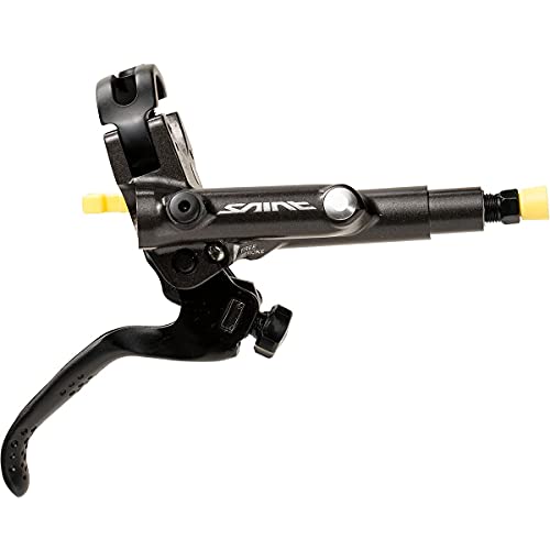 Shimano Saint BL-M820-B/BR-M820 Disc Brake and Lever - Front, Hydraulic, Post Mount, Finned Metal Pads, Black - Image 2