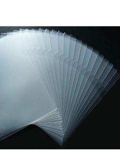 30 Pack Clear Plastic A4 Document File Folder Project Organiser Protector