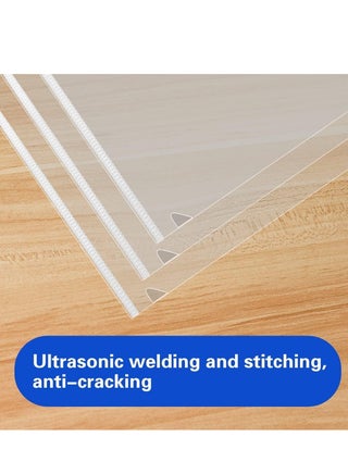 30 Pack Clear Plastic A4 Document File Folder Project Organiser Protector - view 3