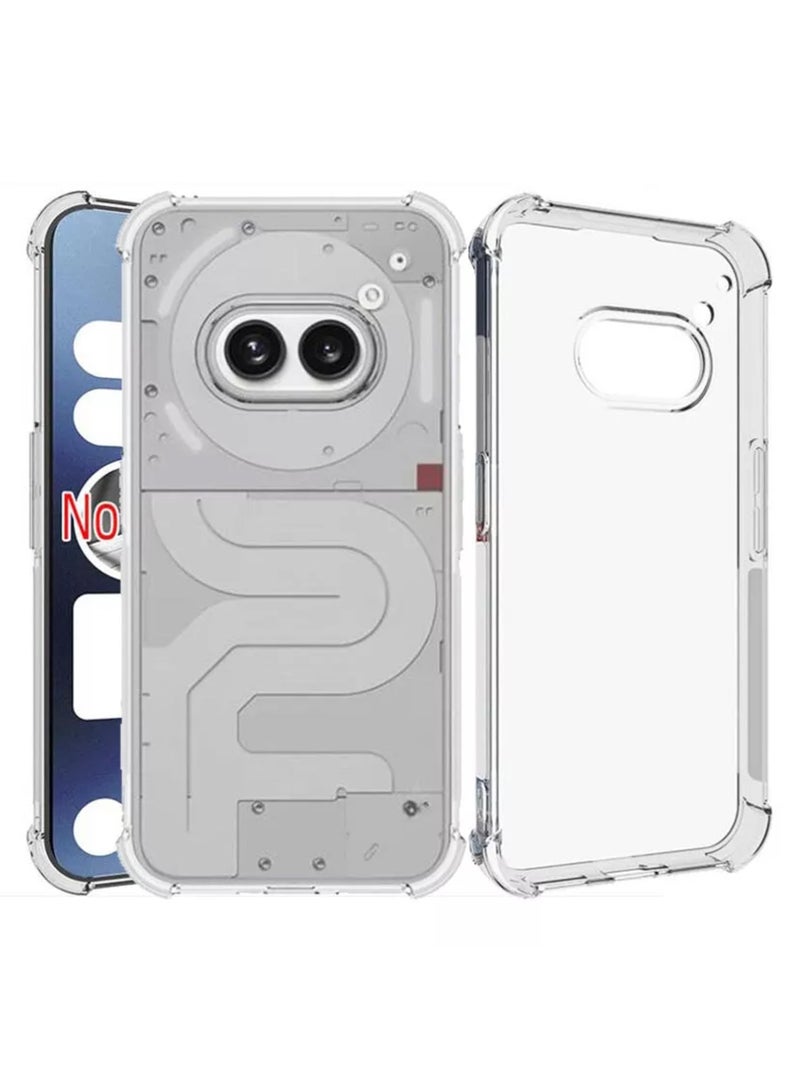 ولديك غطاء حماية من السيليكون مع واقي شاشة من الزجاج المقوى لهاتف Nothing Phone (2a) - Image 3