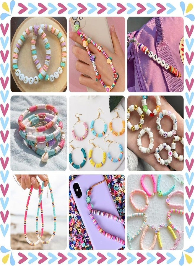 curve creation Bracelet Making Kit for Girls | DIY Jewelry Making Craft Set with Unicorn Charms, Clay Beads & Pendants | Creative Gift & Fun Activity Toy - Image 4