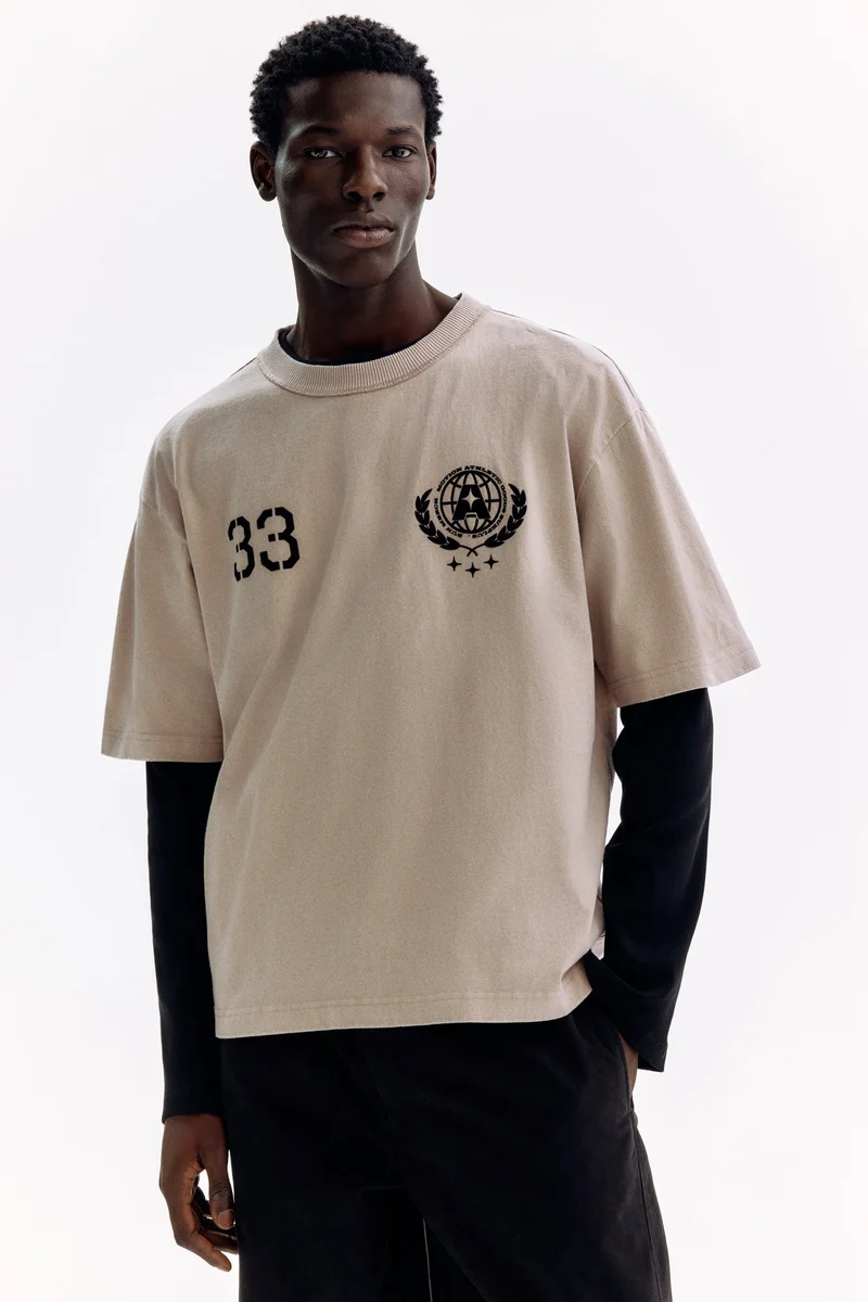 Printed Loose Fit T-shirt