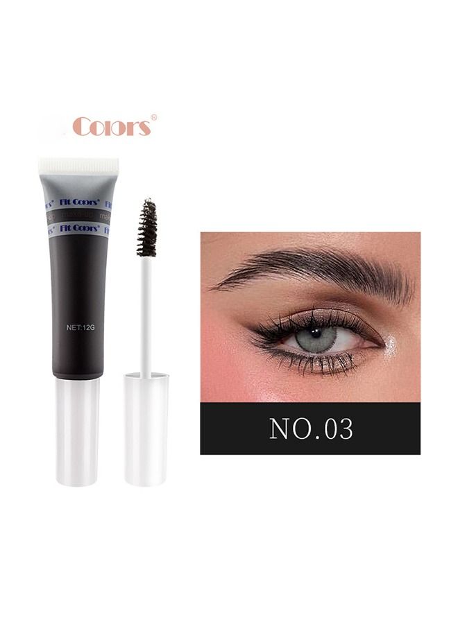 COLORS Tube liquid eyebrow dye mascara durable waterproof anti-sweat not smudged - Image 5