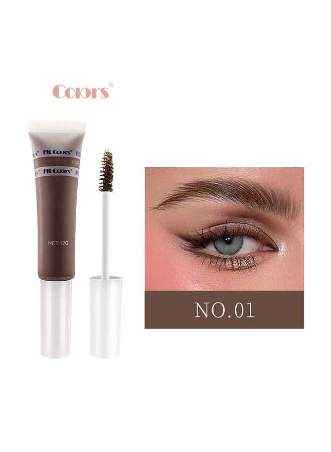 COLORS Tube liquid eyebrow dye mascara durable waterproof anti-sweat not smudged - Image 3