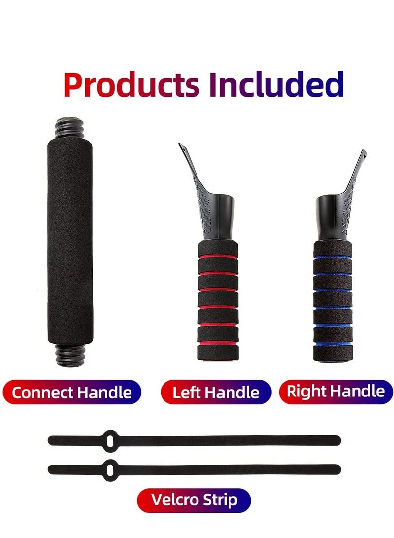 KASTWAVE Long Stick Extension Handle for Oculus Quest 1 Quest 2 Rift S Controller Strong Lightweight Comfortable to Hold Stick Style Lightsaber Handle for Beat Saber Games  - Image 4