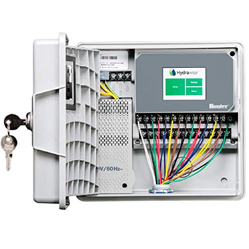 HUNTER وحدة تحكم رشاشات هانتر هيدراوايز برو-HC 24 محطة واي فاي الذكية، مؤقت ري خارجي، نظام ري يعتمد على الطقس، جاهز لمستشعر التدفق - Image 2