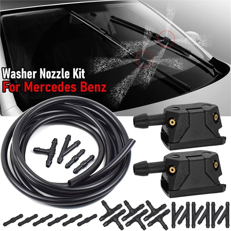 2pcs Nozzle Windshield Washer Pump For Mercedes Benz Vito Viano V Class Sprinter - Image 3