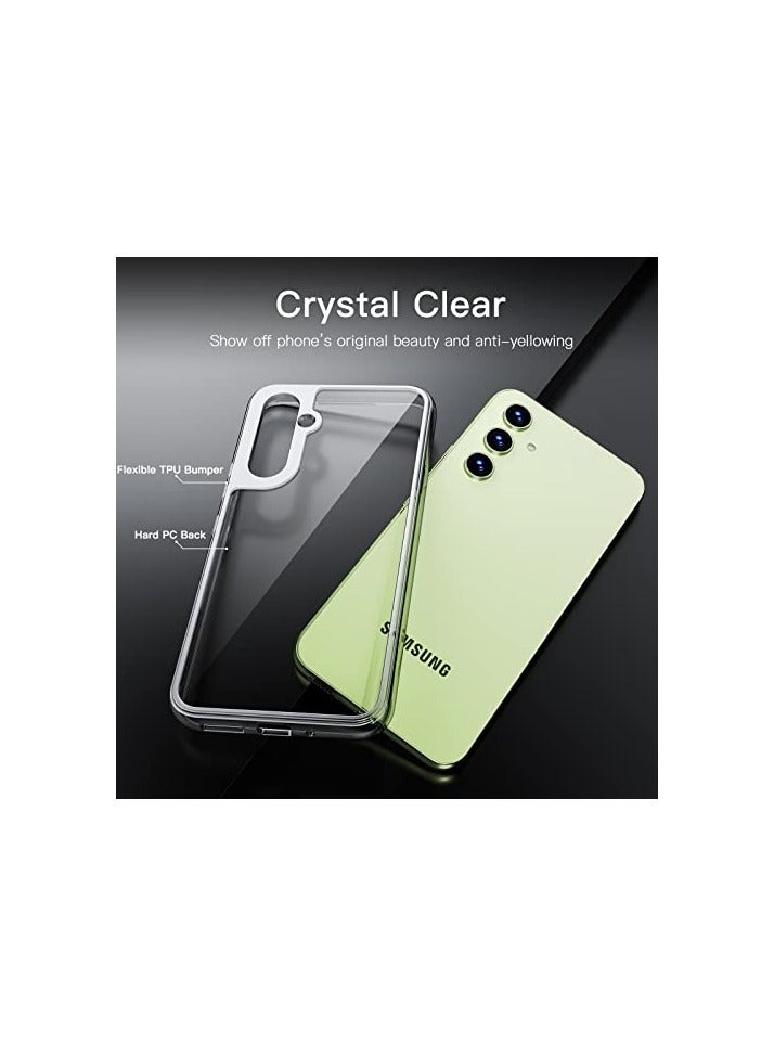 JETech Case for Samsung Galaxy A54 5G 6.4-Inch, Non-Yellowing Shockproof Bumper Protective Phone Cover, Anti-Scratch Hard PC Back (Clear) - Image 2