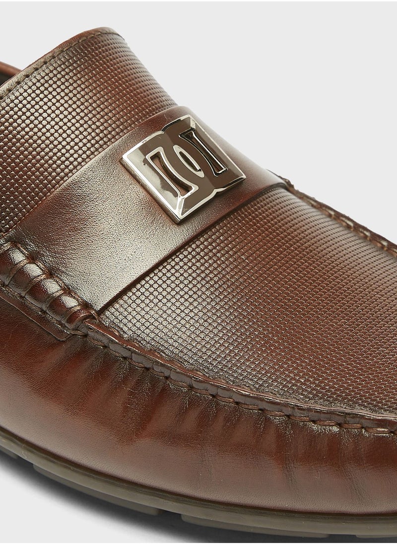 DUCHINI - Casual Slip On Loafers - Image 1