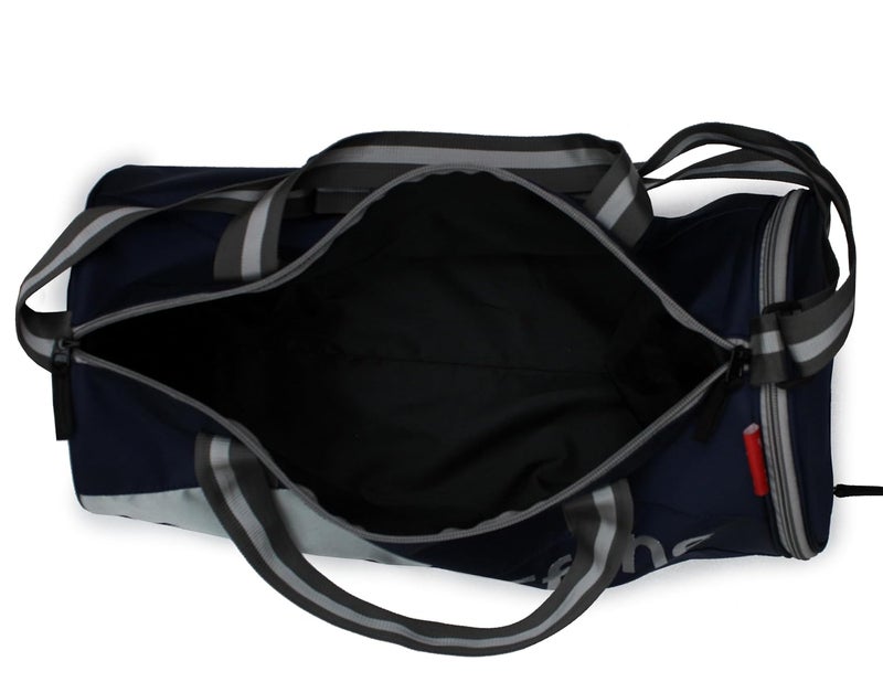 SFANE Gym Bags for Men with Separate Shoe Compartment Sports Gym Bag for Women Duffle Bags for Gym, Duffel Bags Sports Bag - Navy Blue - Image 2