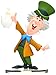 MEDICOM UDF Alice in Wonderland Mad Hatter NonScale PVC PrePainted Finished Product - Image 3