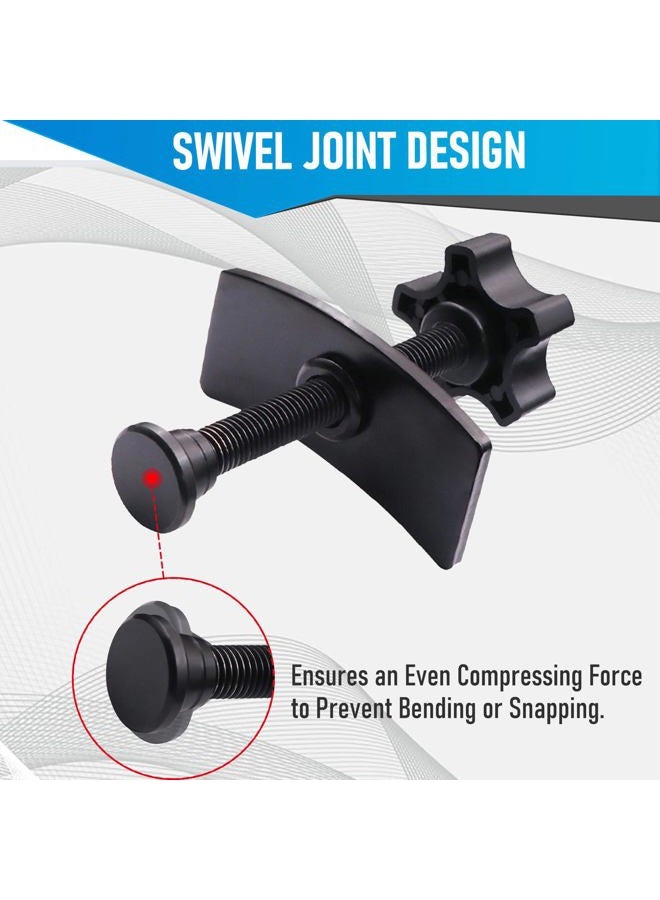 TEOFix Brake Caliper Compression Tool.Heavy Duty Caliper Piston Compressor Tool with 10mm Socket Tool and Brake Caliper LUB - Image 3