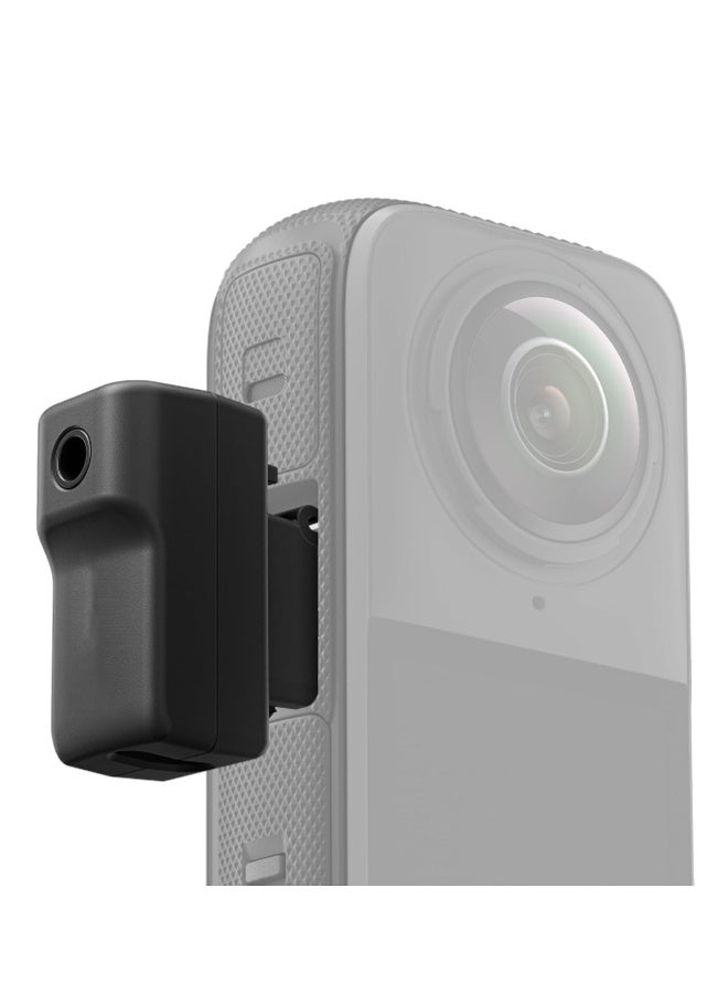 Mic Adapter for insta360 X4, insta 360 X4 Accessories, External Microphones Type-C and 3.5mm Audio Ports, Compatible with Insta 360 X4 Mic, Gopro Mic Adapter - Image 3