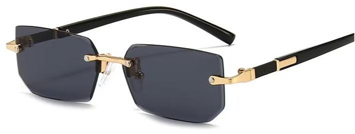 New Rimless Fashion Trend Sunglasses Personalized Sunglasses UV Protection Unisex - Image 1