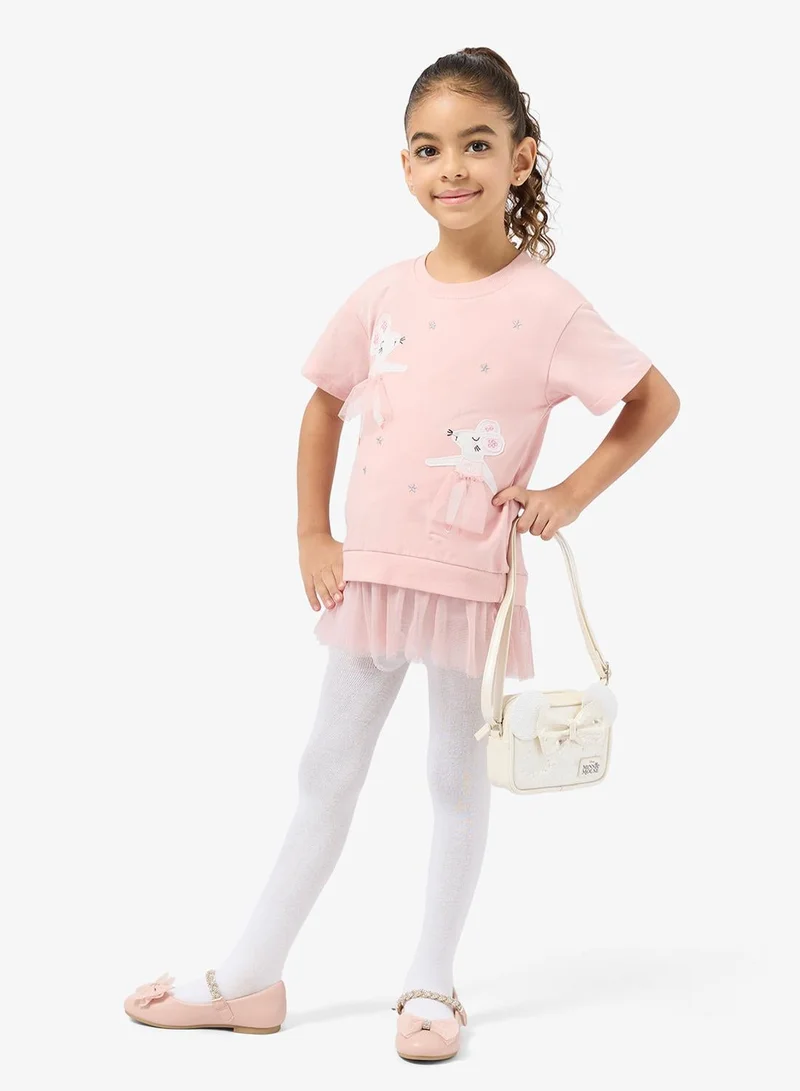 Pinata  Cute Rabbit Embellished Top for Women | Best Price UAE