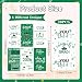 QEYMN Graduation Party Decorations 2026 Graduation Label Stickers 120PCS Congrats Grad Mini Green White Candy Wrapper Class Of 2026 Chocolate Bar Sticker Gifts for Graduations Nursing Party Favors Supplies - Image 4