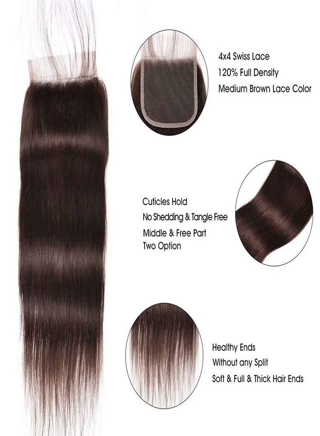 Kabello Hair Topper for Thinning Hair for Women and Girls (18 Inch, Mediun Brown) - Image 3