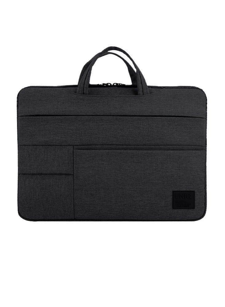 يونيك حقيبة UNIQ كافالير 2 في 1 للاب توب حتى 15 بوصة - أسود - Image 1