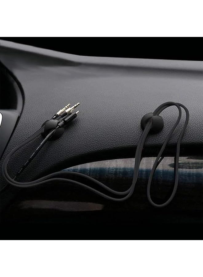 promass Multipurpose Cable Clips, Self Adhesive Cord Holders, Desk Cable Management Clips Wire Holder for Organizing Cables Cords, Wires Home, Office(20 Pack) - Image 3