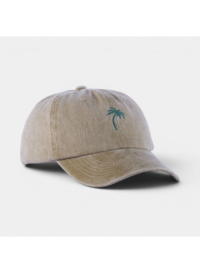  دوهاتس قبعة Palm Tree داد هات من القطن المغسول للجنسين - Image 2