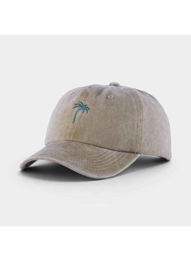  دوهاتس قبعة Palm Tree داد هات من القطن المغسول للجنسين - Image 3