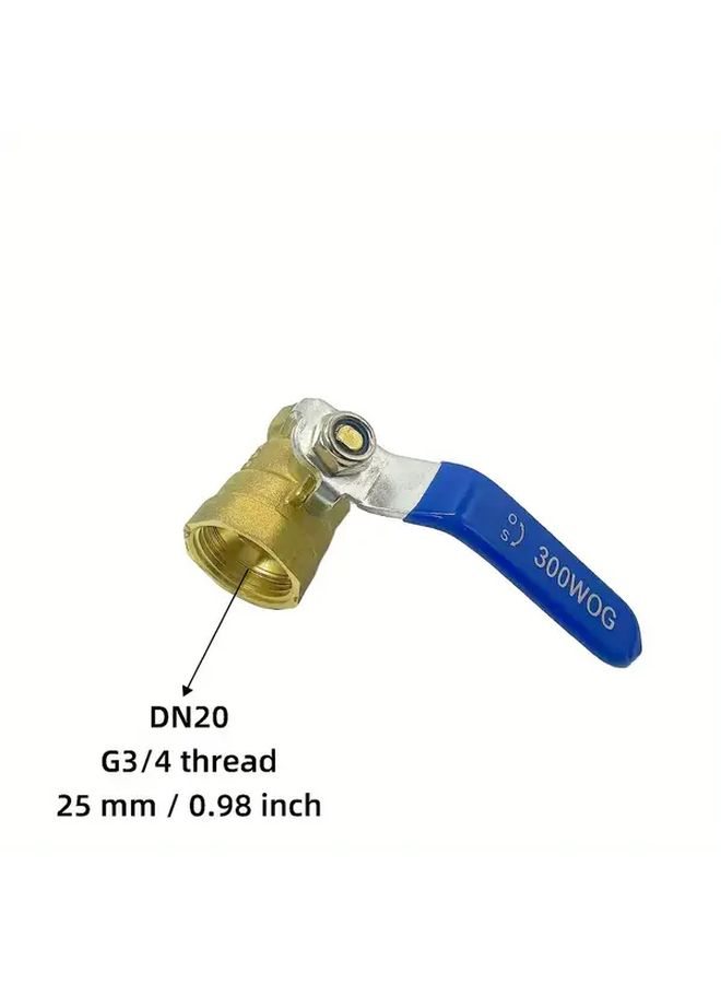 DN15 G1 2 Brass Ball Valve 20mm Heavy Duty Frost Resistant For Plumbing Systems - Image 5
