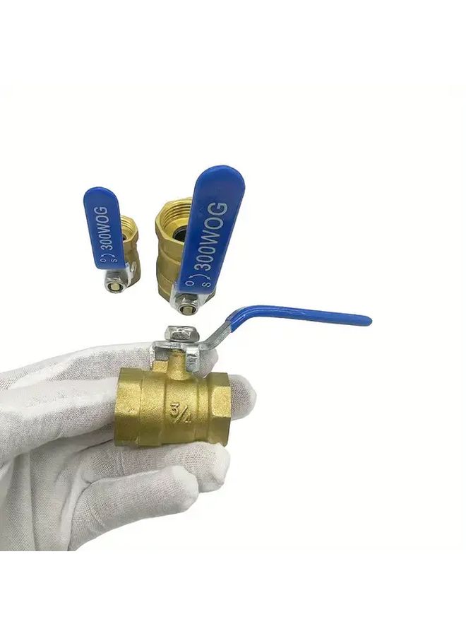 DN15 G1 2 Brass Ball Valve 20mm Heavy Duty Frost Resistant For Plumbing Systems - Image 3
