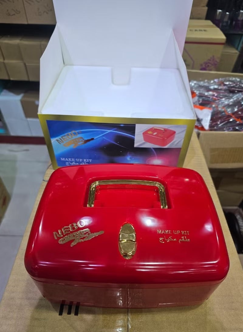 نيبو طقم مكياج أحمر متعدد الأغراض الكل في واحد متوسط الحجم - Image 1
