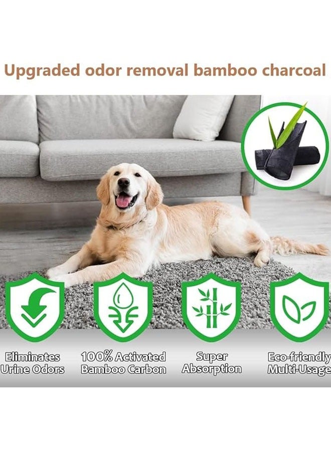 Ultra Absorbent Carbon Pet Pee Pads Disposable Odor Control Carbon Pet Dog and Puppy Training Pads Quick Drying Leak Proof Pee Pads(L 60 X 60cm 40Pcs) - Image 4