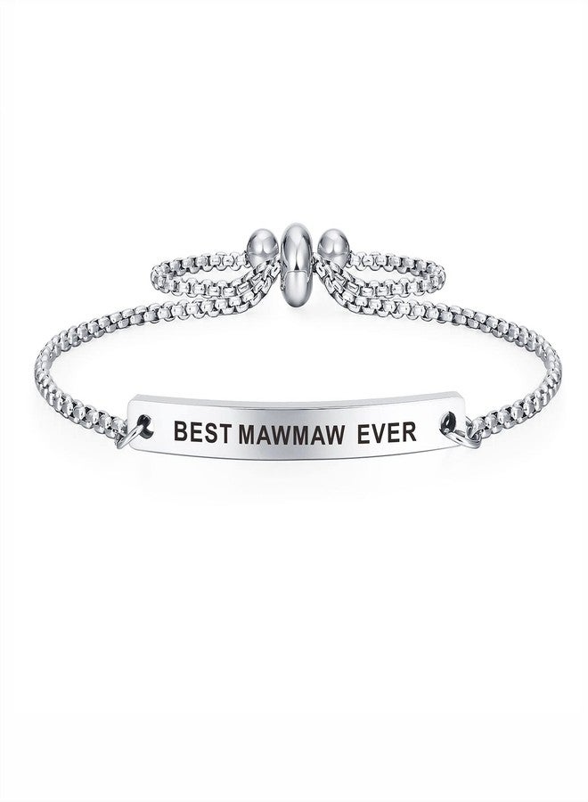 SOUSYOKYO Mawmaw Mothers Day Bracelet Jewelry - Best Mawmaw Ever Birthday Gifts - Image 1