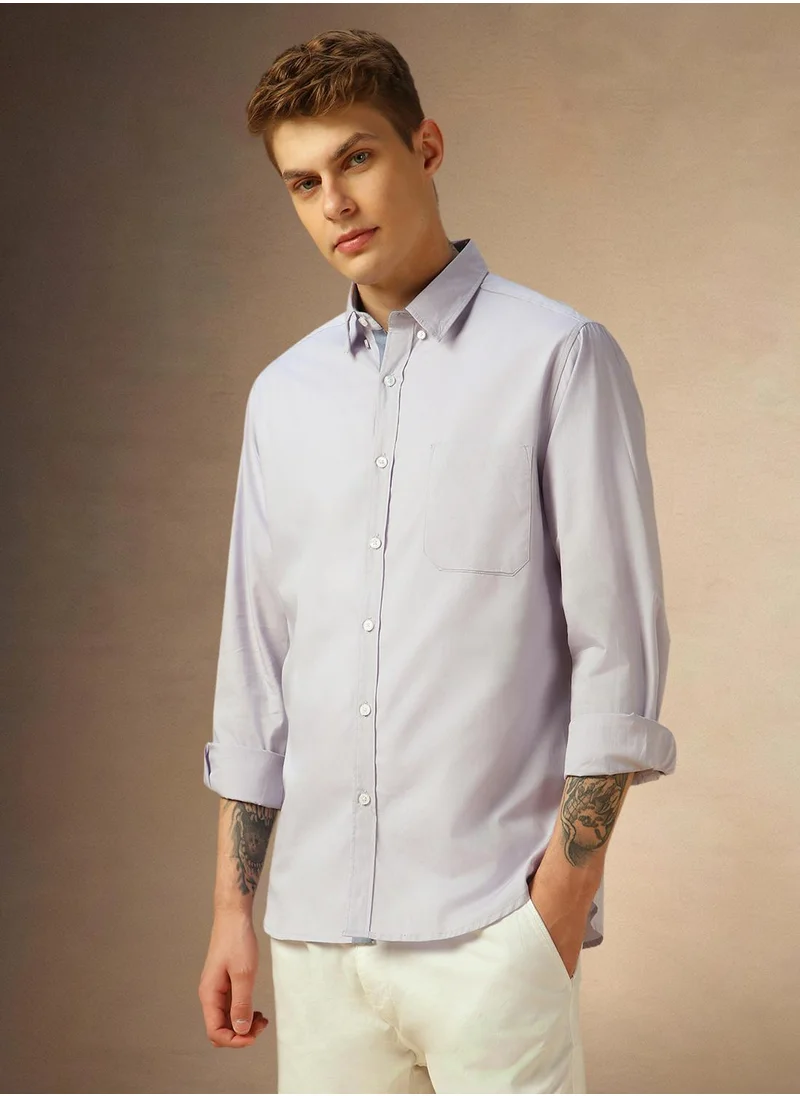 دينيس لينغو Lilac Shirt For Men For Men