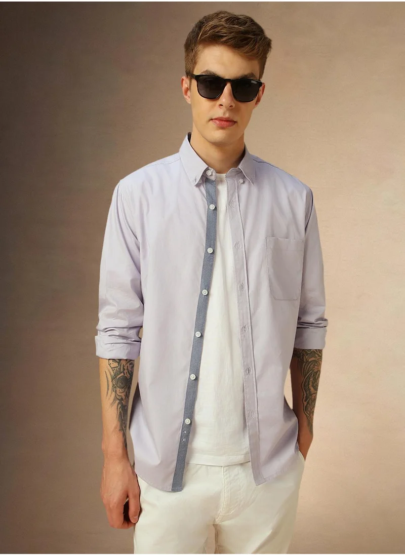 دينيس لينغو Lilac Shirt For Men For Men