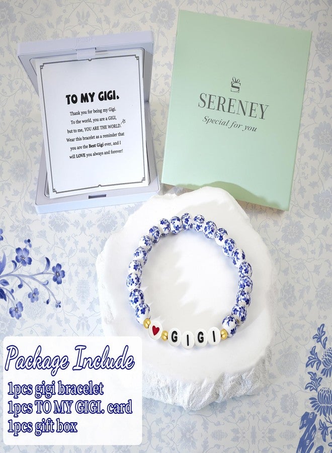 Sereney هدايا سيريني جيجي للجدة، سوار جيجي للجدة كهدية لعيد الأم، هدية عيد الأم من الأحفاد إلى الجدة - Image 5