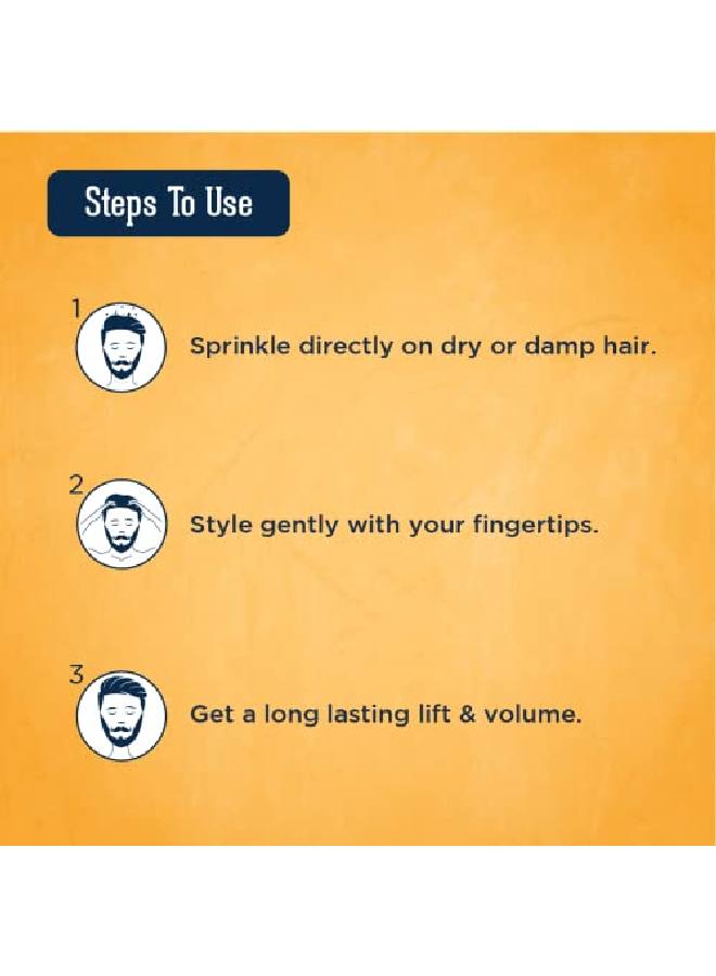 BEARDHOOD Hair Volumizing Powder Wax For Men 20gm | 24 Hrs Strong Hold With Matte Finish Hair Styling | All l & Zero Toxin Hair Styling Powder | Vegan & Cruelty Free - Image 4