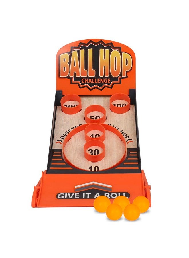 Point Games Ball Hop Game - Collapsible Arcade Games - Solo Or Team Home Tabletop Game For Party Activity Birthday - Easy Setup (Small) - Image 1