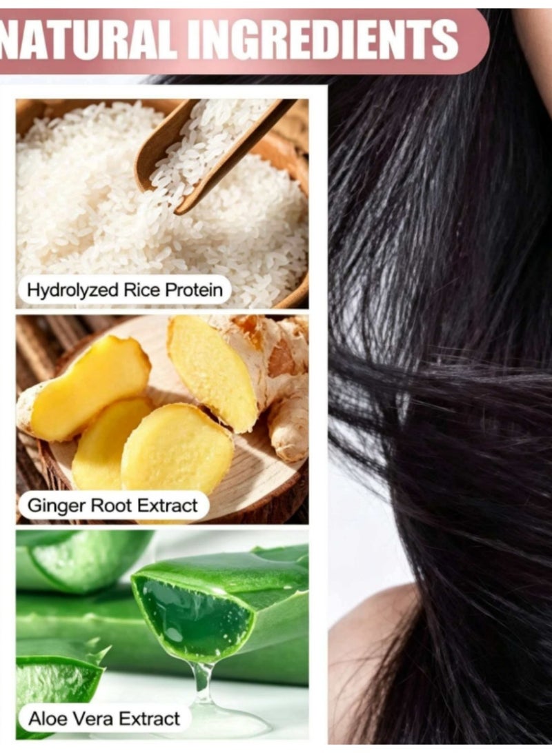 EELHOE ProRevita Rice Nutri Spray for Thinning Hair, Natural Moisturizing Hair Growth Spray, Strengthening Hair Growth Helper Spray, Restore Dry Damaged Hair 50ml - Image 3
