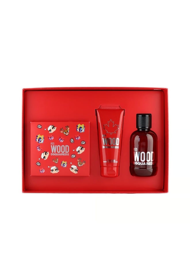 Dsquared2 Red Wood Eau de Toilette 100ml Gift Set - Image 2